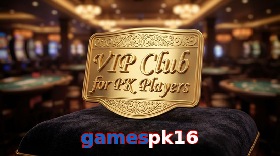 Main screen of Gamespk16 vip page for PK players